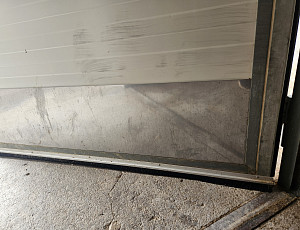 Výměna vrat na farmě